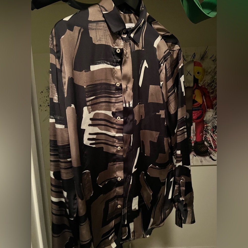 Zara casual dress shirt